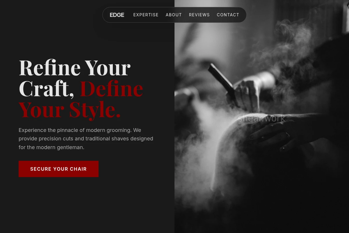 Spray Barber Shave