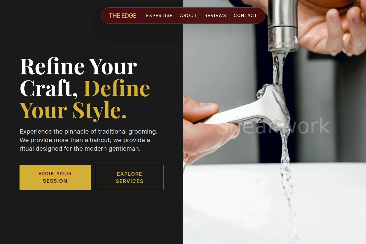 Salon Barber Shave