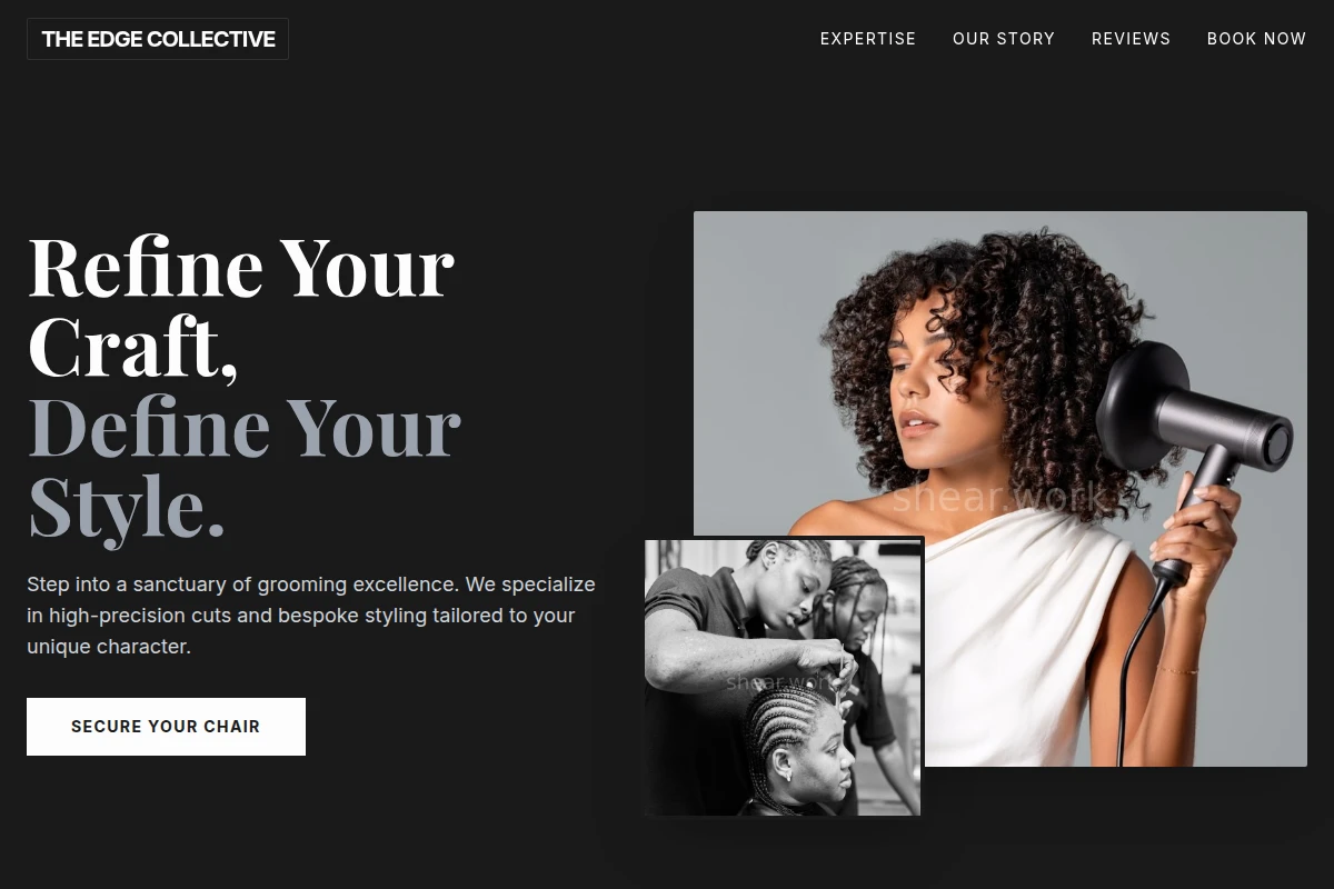 Barber Hair Styling